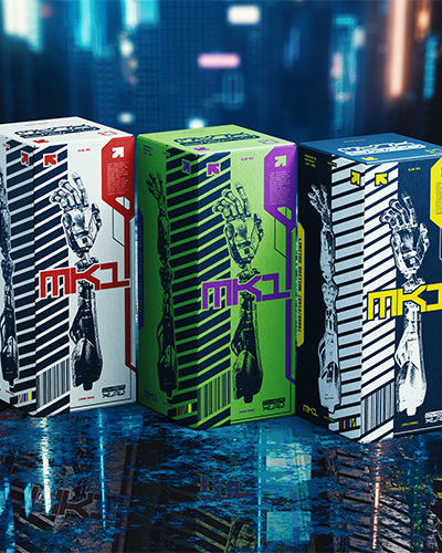 CYBRKLAW prosthetic limb box