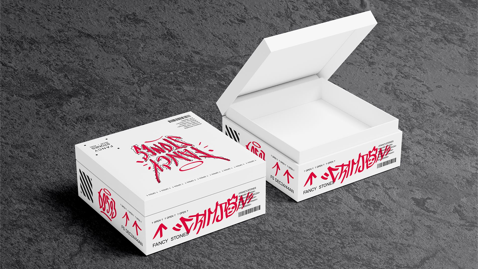 FANCY STONES jewellery box