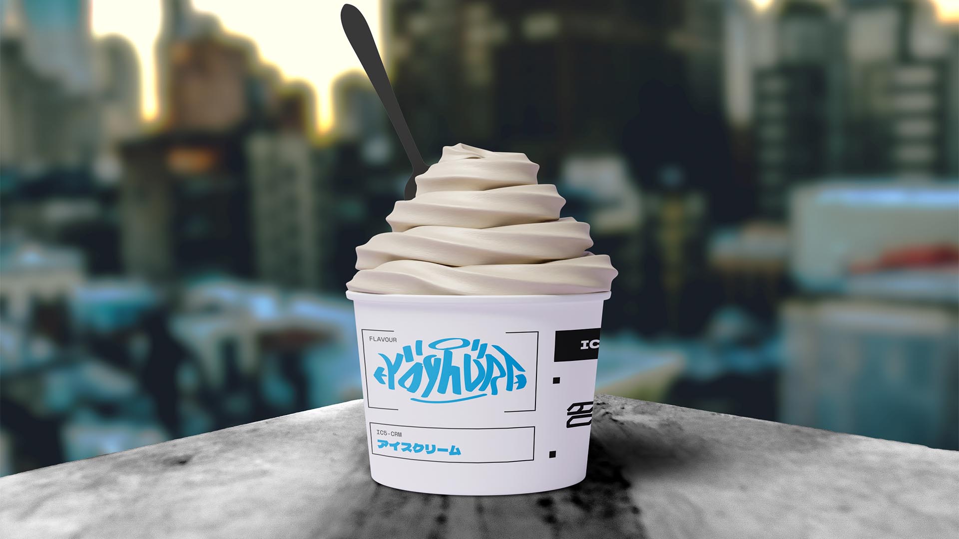 IC5-CRM ice cream cup